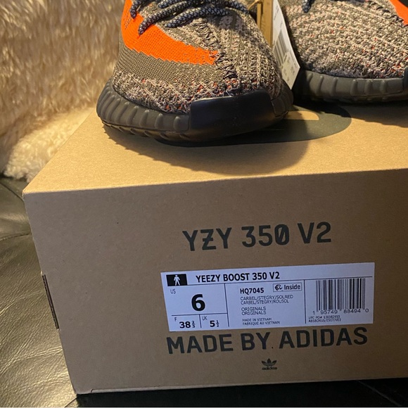 BNIB Yeezy Adidas Boost 350 V2 Beluga Reflective Sz 6M - Picture 6 of 7